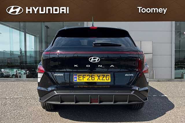 Hyundai KONA 65.4kwh N Line Suv 5dr Electric Auto (218 Ps) Abyss Black