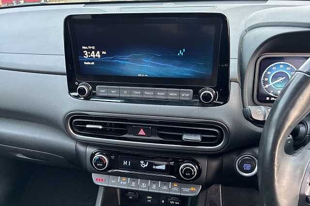 Hyundai KONA 1.6 H Gdi Ultimate Suv 5dr Petrol Hybrid Dct Euro 6 (s/s) (141 Ps) Black