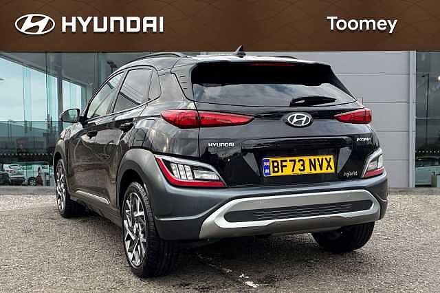 Hyundai KONA 1.6 H Gdi Ultimate Suv 5dr Petrol Hybrid Dct Euro 6 (s/s) (141 Ps) Black