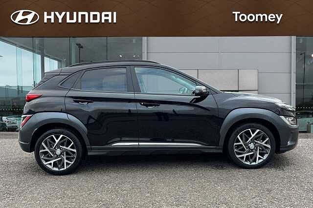 Hyundai KONA 1.6 H Gdi Ultimate Suv 5dr Petrol Hybrid Dct Euro 6 (s/s) (141 Ps) Black