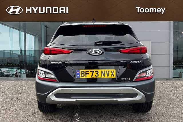 Hyundai KONA 1.6 H Gdi Ultimate Suv 5dr Petrol Hybrid Dct Euro 6 (s/s) (141 Ps) Black