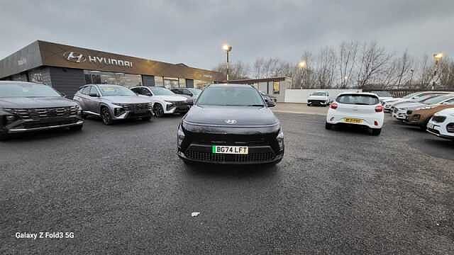 Hyundai KONA 65.4kWh Ultimate SUV 5dr Electric Auto (218 ps) Black