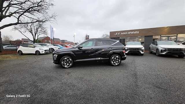 Hyundai KONA 65.4kWh Ultimate SUV 5dr Electric Auto (218 ps) Black