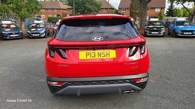 Hyundai TUCSON 1.6 h T-GDi Ultimate SUV 5dr Petrol Hybrid Auto Euro 6 (s/s) (230 ps) Red
