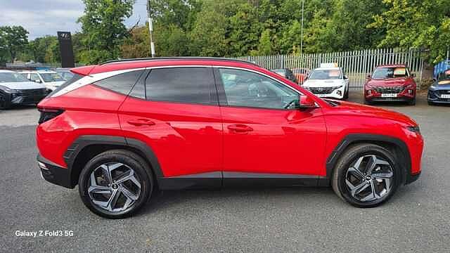 Hyundai TUCSON 1.6 h T-GDi Ultimate SUV 5dr Petrol Hybrid Auto Euro 6 (s/s) (230 ps) Red