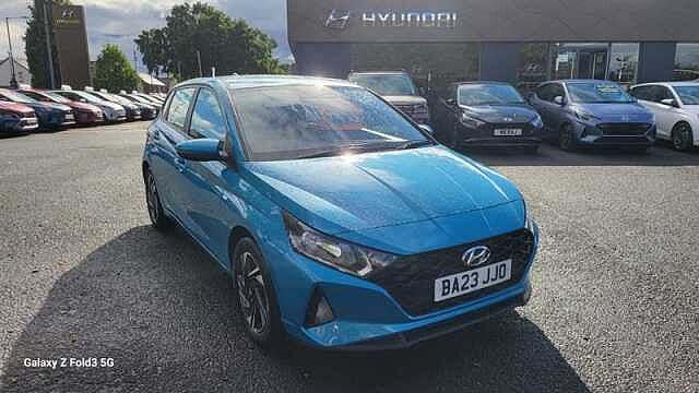 Hyundai I20 1.0 T-GDi MHEV SE Connect Hatchback 5dr Petrol Hybrid Manual Euro 6 (s/s) (100 p Blue