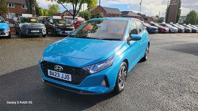 Hyundai I20 1.0 T-GDi MHEV SE Connect Hatchback 5dr Petrol Hybrid Manual Euro 6 (s/s) (100 p Blue