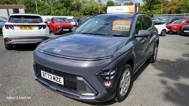 Hyundai KONA 1.0 T-GDi Advance SUV 5dr Petrol Manual Euro 6 (s/s) (120 ps) Grey