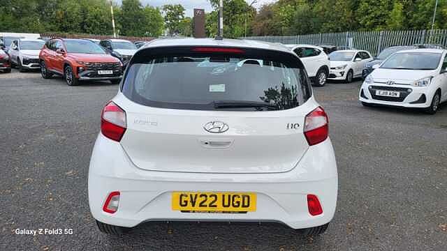 Hyundai I10 1.0 SE Connect Hatchback 5dr Petrol Auto Euro 6 (s/s) (67 ps) White