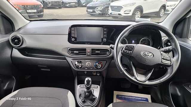 Hyundai I10 1.0 SE Connect Hatchback 5dr Petrol Auto Euro 6 (s/s) (67 ps) White