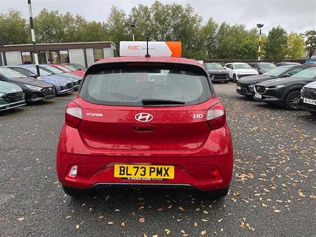 Hyundai I10 1.0 Advance Hatchback 5dr Petrol Manual Euro 6 (s/s) (67 ps) Red