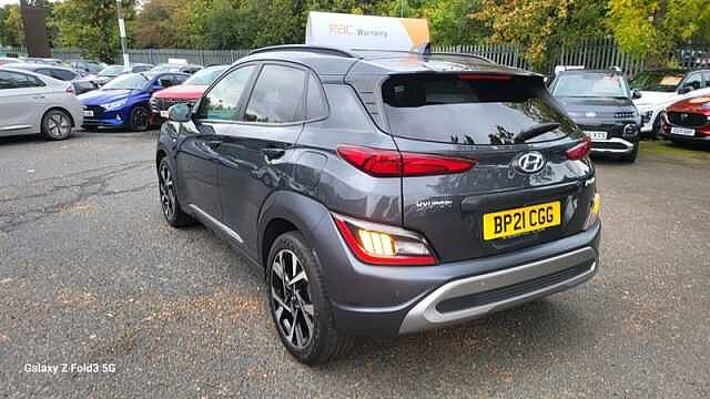 Hyundai KONA 1.0 T-GDi MHEV Premium SUV 5dr Petrol Hybrid Manual Euro 6 (s/s) (120 ps) Grey