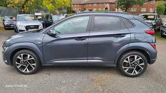 Hyundai KONA 1.0 T-GDi MHEV Premium SUV 5dr Petrol Hybrid Manual Euro 6 (s/s) (120 ps) Grey