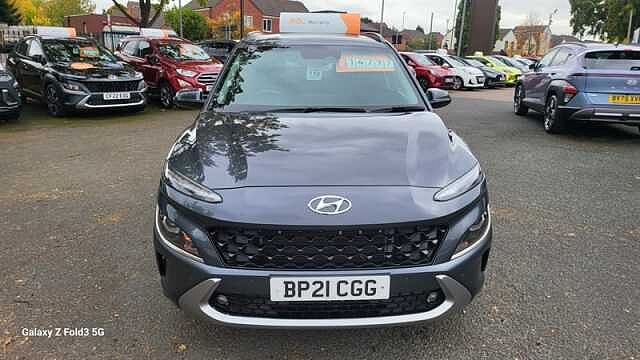 Hyundai KONA 1.0 T-GDi MHEV Premium SUV 5dr Petrol Hybrid Manual Euro 6 (s/s) (120 ps) Grey