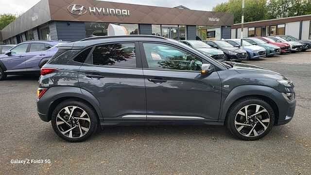 Hyundai KONA 1.0 T-GDi MHEV Premium SUV 5dr Petrol Hybrid Manual Euro 6 (s/s) (120 ps) Grey