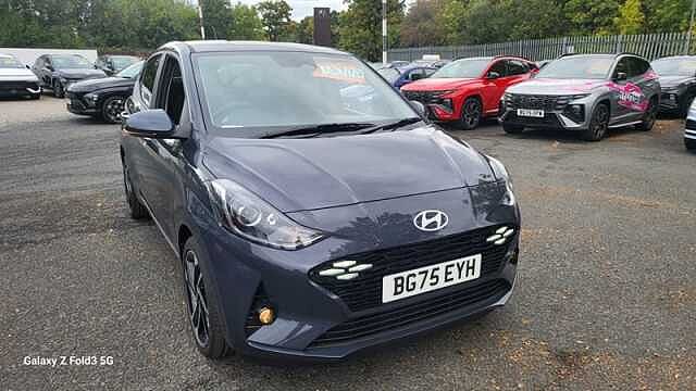 Hyundai I10 1.2 Premium Hatchback 5dr Petrol Manual Euro 6 (s/s) (79 ps) Grey