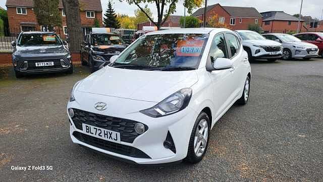 Hyundai I10 1.0 SE Connect Hatchback 5dr Petrol Manual Euro 6 (s/s) (67 ps) White