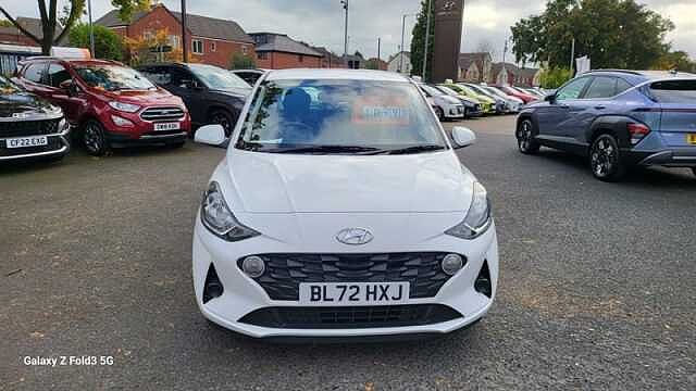 Hyundai I10 1.0 SE Connect Hatchback 5dr Petrol Manual Euro 6 (s/s) (67 ps) White