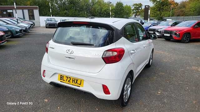 Hyundai I10 1.0 SE Connect Hatchback 5dr Petrol Manual Euro 6 (s/s) (67 ps) White
