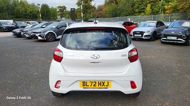 Hyundai I10 1.0 SE Connect Hatchback 5dr Petrol Manual Euro 6 (s/s) (67 ps) White