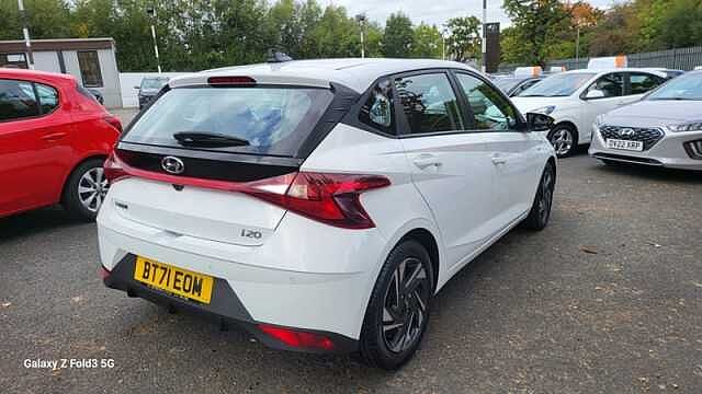 Hyundai I20 1.0 T-GDi MHEV SE Connect Hatchback 5dr Petrol Hybrid DCT Euro 6 (s/s) (100 ps) White