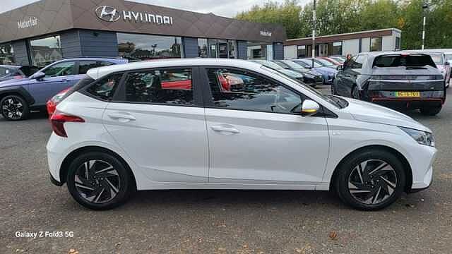 Hyundai I20 1.0 T-GDi MHEV SE Connect Hatchback 5dr Petrol Hybrid DCT Euro 6 (s/s) (100 ps) White