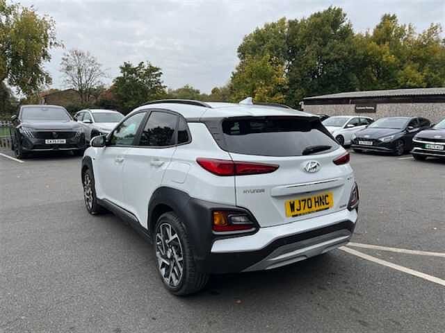 Hyundai KONA 1.6 h-GDi Premium SE SUV 5dr Petrol Hybrid DCT Euro 6 (s/s) (141 ps) White