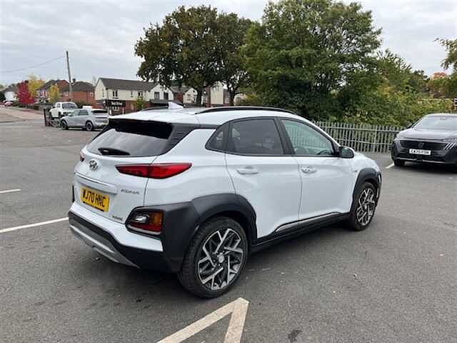 Hyundai KONA 1.6 h-GDi Premium SE SUV 5dr Petrol Hybrid DCT Euro 6 (s/s) (141 ps) White