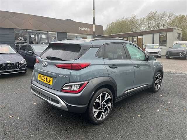 Hyundai KONA 1.0 T-GDi MHEV Premium SUV 5dr Petrol Hybrid Manual Euro 6 (s/s) (120 ps) Green