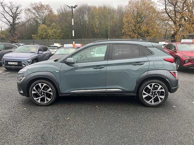 Hyundai KONA 1.0 T-GDi MHEV Premium SUV 5dr Petrol Hybrid Manual Euro 6 (s/s) (120 ps) Green
