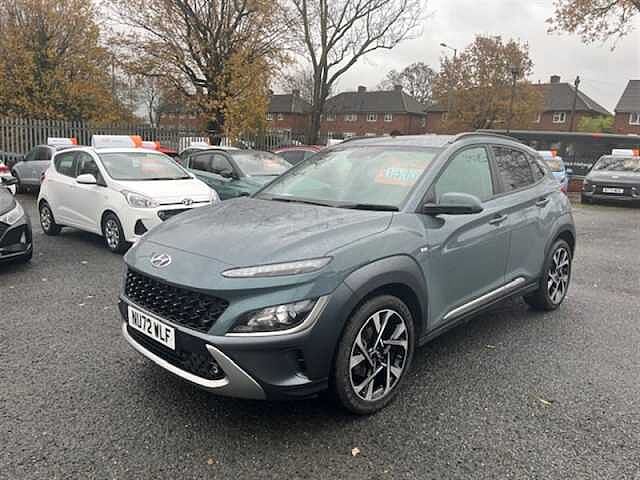 Hyundai KONA 1.0 T-GDi MHEV Premium SUV 5dr Petrol Hybrid Manual Euro 6 (s/s) (120 ps) Green