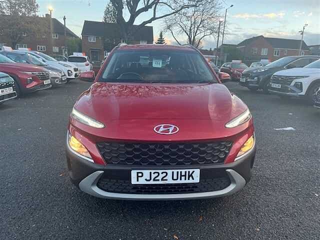 Hyundai KONA 1.6 h-GDi SE Connect SUV 5dr Petrol Hybrid DCT Euro 6 (s/s) (141 ps) Red