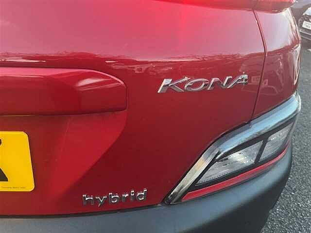 Hyundai KONA 1.6 h-GDi SE Connect SUV 5dr Petrol Hybrid DCT Euro 6 (s/s) (141 ps) Red