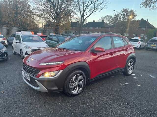 Hyundai KONA 1.6 h-GDi SE Connect SUV 5dr Petrol Hybrid DCT Euro 6 (s/s) (141 ps) Red