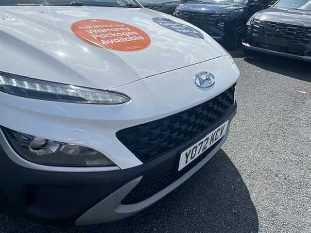 Hyundai KONA 1.6 h-GDi SE Connect SUV 5dr Petrol Hybrid DCT Euro 6 (s/s) (141 ps) White