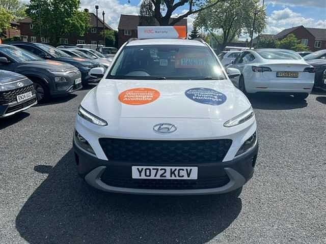 Hyundai KONA 1.6 h-GDi SE Connect SUV 5dr Petrol Hybrid DCT Euro 6 (s/s) (141 ps) White