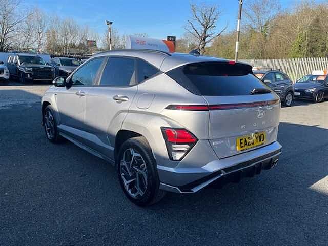 Hyundai KONA 1.6 T-GDi N Line S SUV 5dr Petrol Manual Euro 6 (s/s) (138 ps) Silver