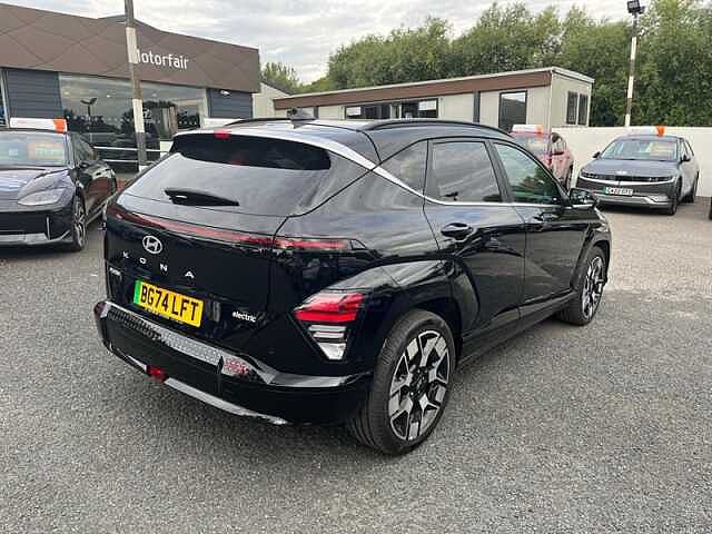 Hyundai KONA 65.4kWh Ultimate SUV 5dr Electric Auto (218 ps) Black