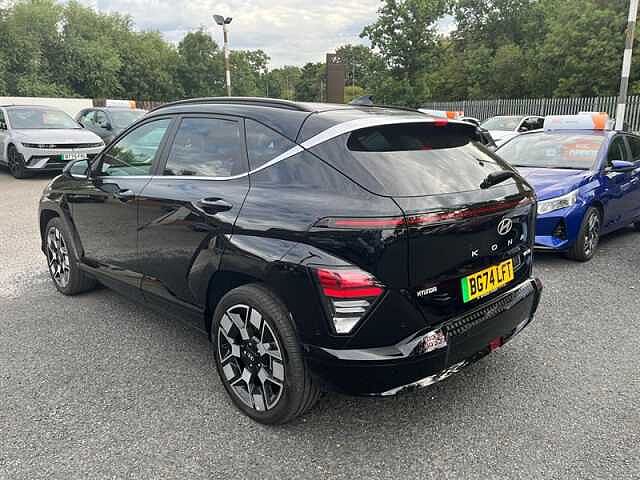 Hyundai KONA 65.4kWh Ultimate SUV 5dr Electric Auto (218 ps) Black