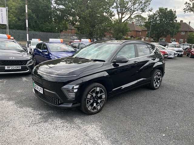 Hyundai KONA 65.4kWh Ultimate SUV 5dr Electric Auto (218 ps) Black