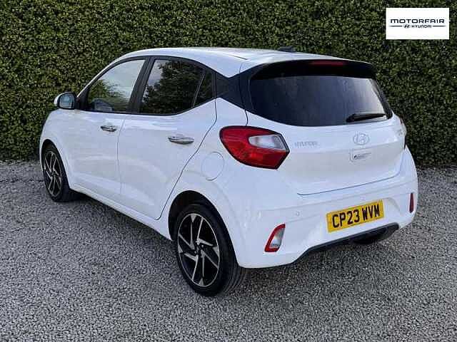 Hyundai I10 1.0 Premium Hatchback 5dr Petrol Manual Euro 6 (s/s) (67 ps) White