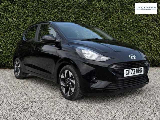 Hyundai I10 1.0 Advance Hatchback 5dr Petrol Manual Euro 6 (s/s) (67 ps) Black