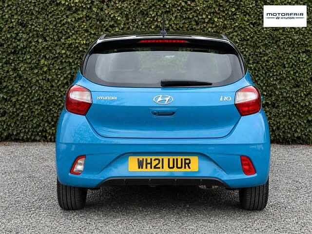 Hyundai I10 1.0 Premium Hatchback 5dr Petrol Manual Euro 6 (s/s) (67 ps) Blue