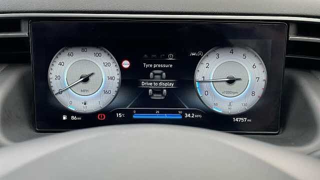 Hyundai TUCSON 1.6 T-GDi Premium SUV 5dr Petrol Manual Euro 6 (s/s) (150 ps) Shimmering Slvr