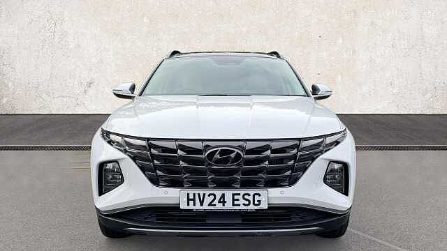 Hyundai TUCSON 1.6 h T-GDi Ultimate SUV 5dr Petrol Hybrid Auto Euro 6 (s/s) (230 ps) White