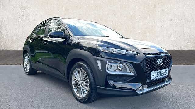 Hyundai KONA 1.0 T-GDi SE SUV 5dr Petrol Manual Euro 6 (s/s) (120 ps) Black