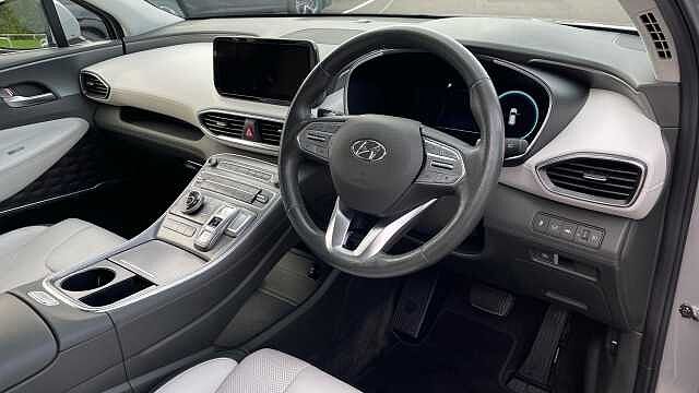 Hyundai SANTA FE 1.6 h T-GDi Ultimate SUV 5dr Petrol Hybrid Auto 4WD Euro 6 (s/s) (230 ps) Silver