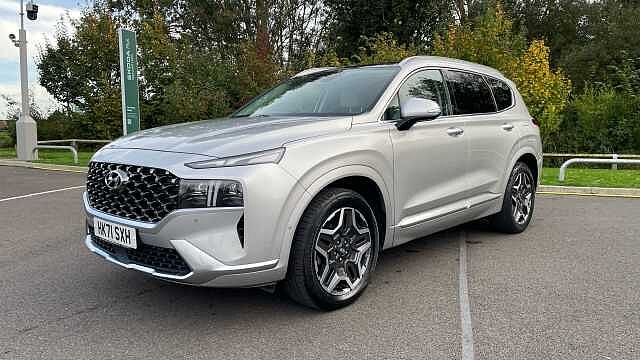 Hyundai SANTA FE 1.6 h T-GDi Ultimate SUV 5dr Petrol Hybrid Auto 4WD Euro 6 (s/s) (230 ps) Silver