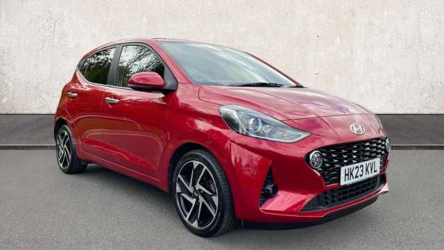 Hyundai I10 1.0 Premium Hatchback 5dr Petrol Auto Euro 6 (s/s) (67 ps) Dragon Red