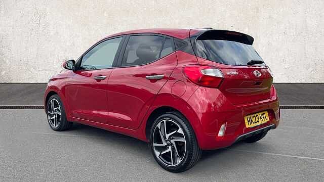 Hyundai I10 1.0 Premium Hatchback 5dr Petrol Auto Euro 6 (s/s) (67 ps) Dragon Red